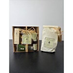 The Healing Garden Green Teatherapy Enlightening Starter Kit Gift‎ Set PLUS SOAK